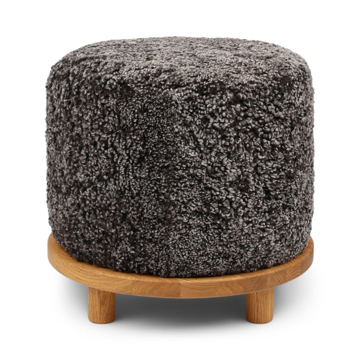 Simon Tabouret  | D46xH42 cm Cappuccino