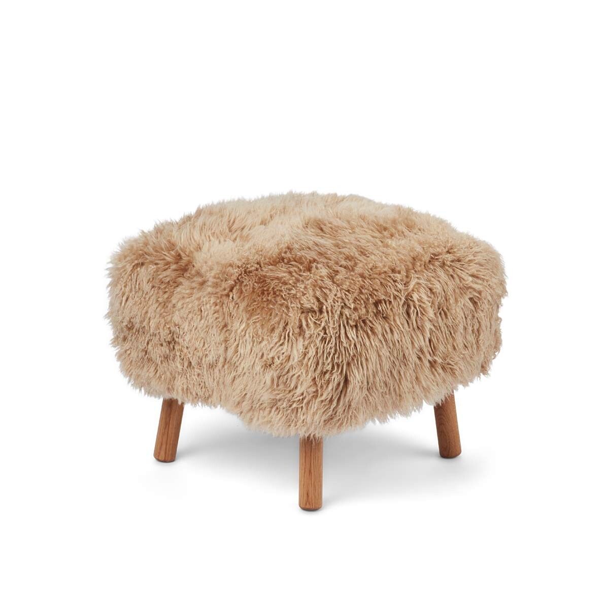 Repose-pieds Emily | Peau de mouton  | Laine courte