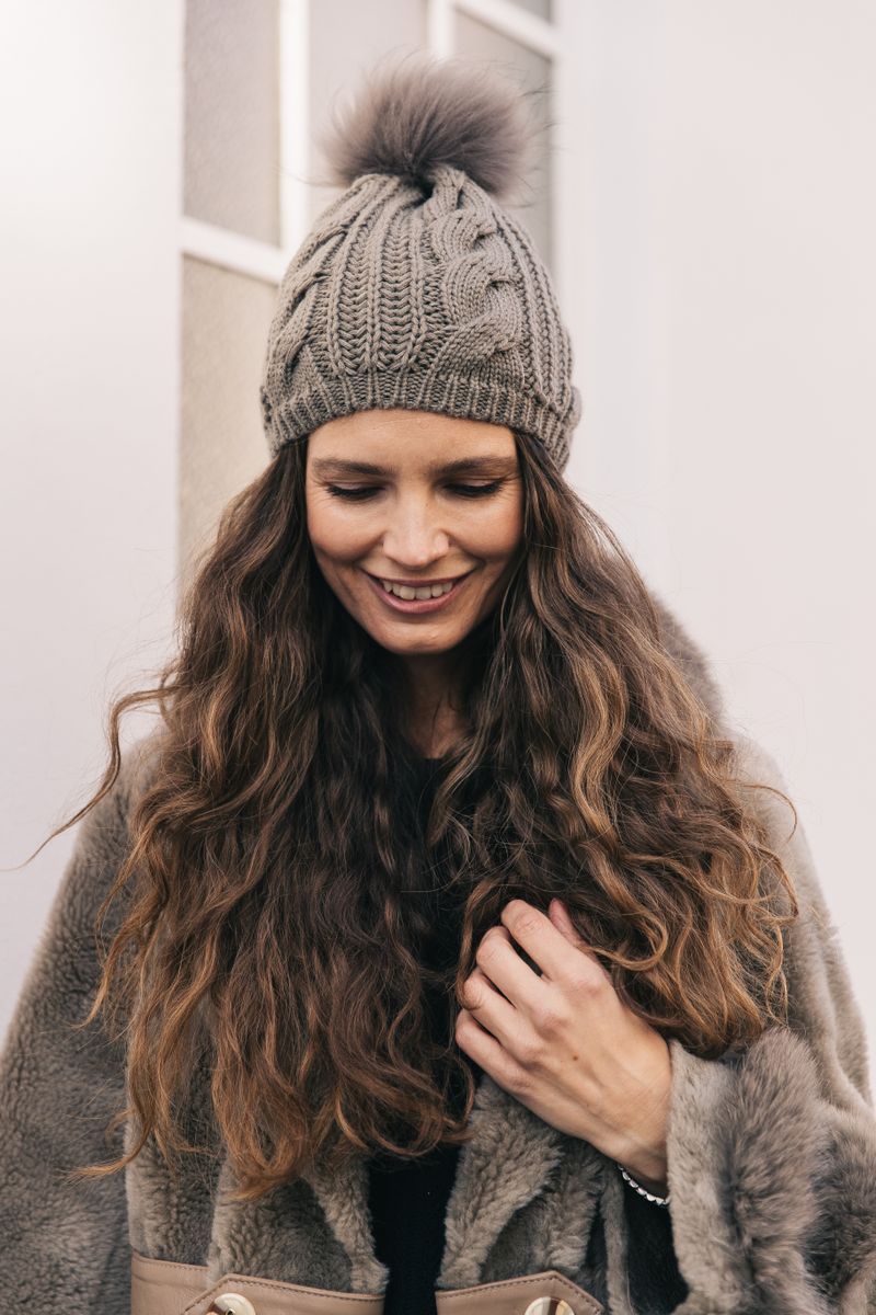 Chapeau Stine Taupe/Taupe