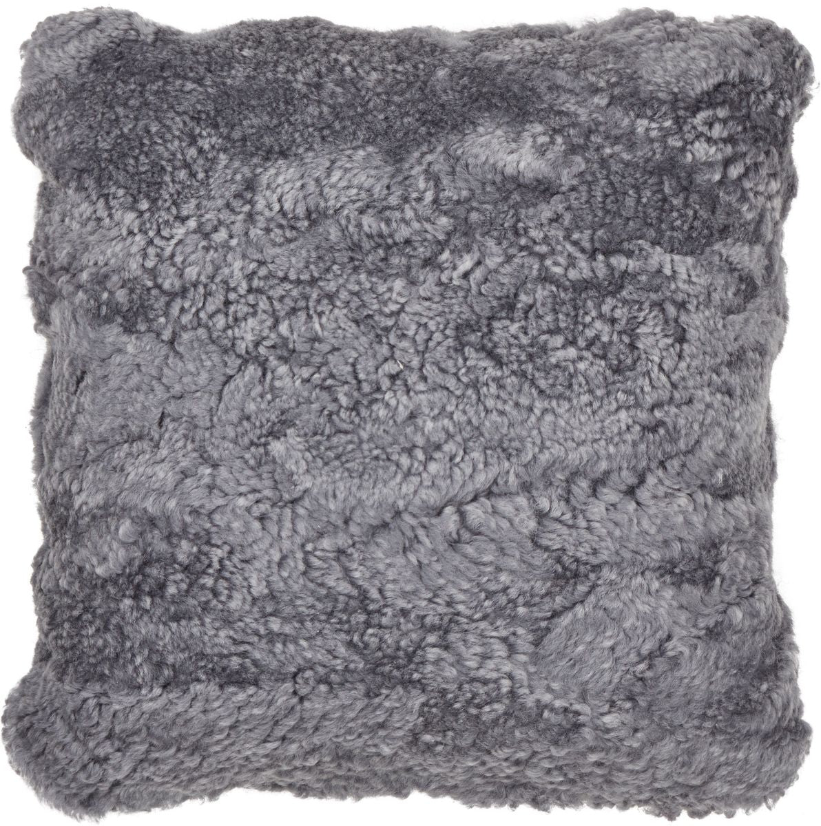 Coussin en laine courte de mouton 