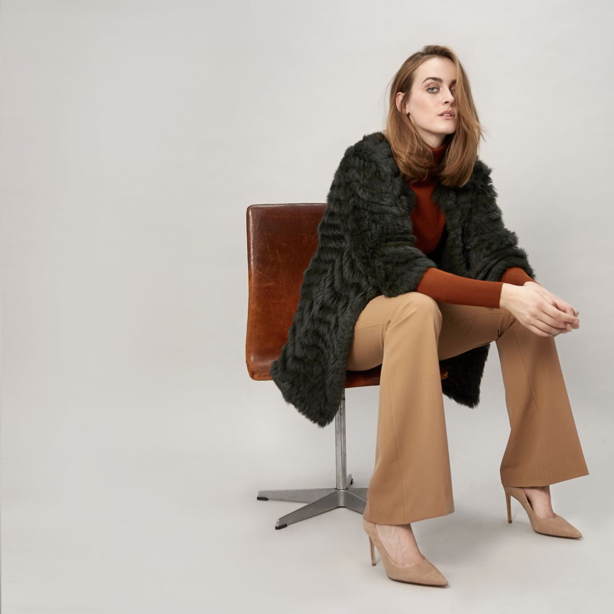 Cardigan Sammy Vert Antique