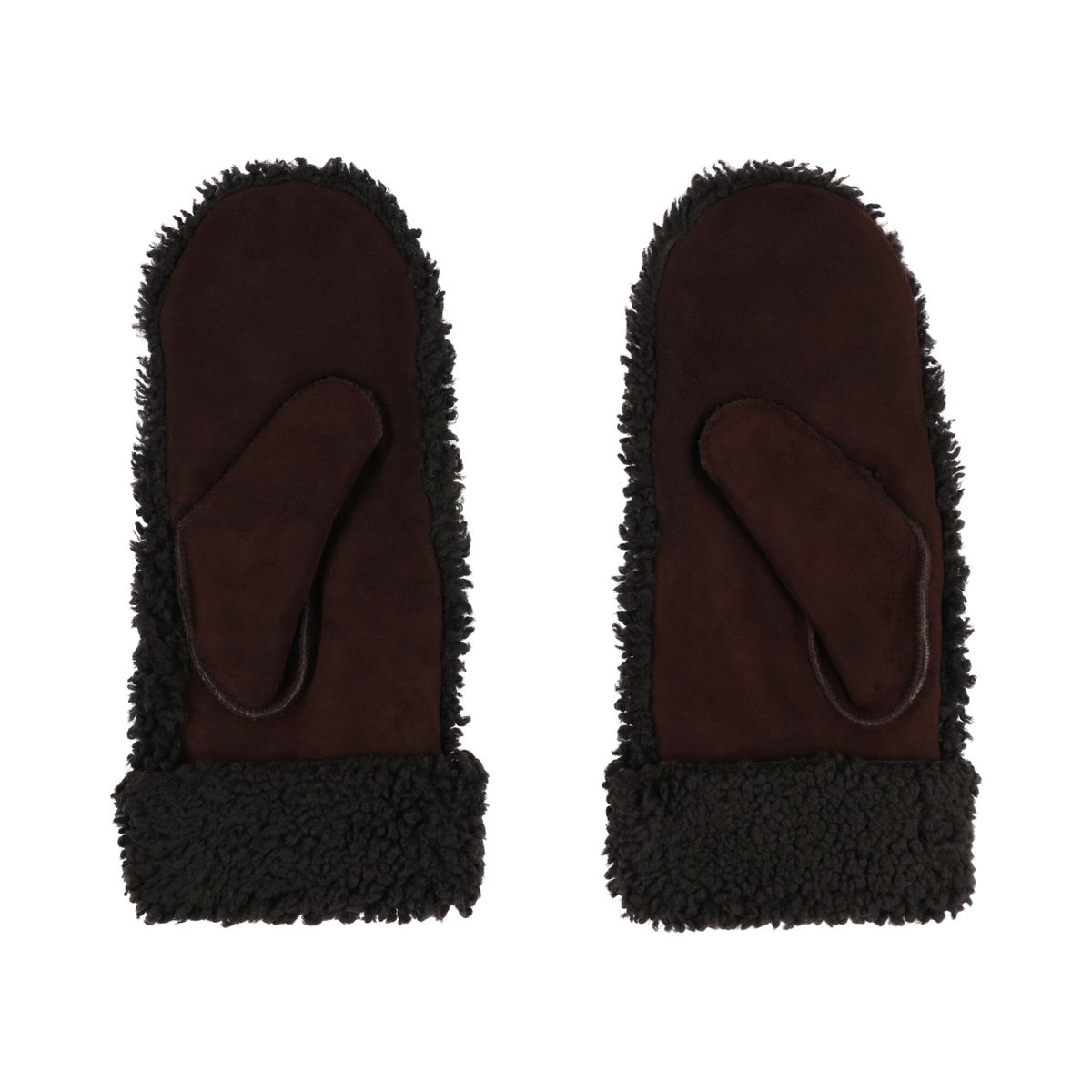  Moufles Iris Marron Foncé