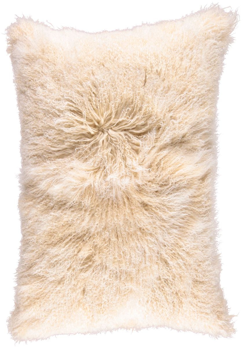Coussin bouclé