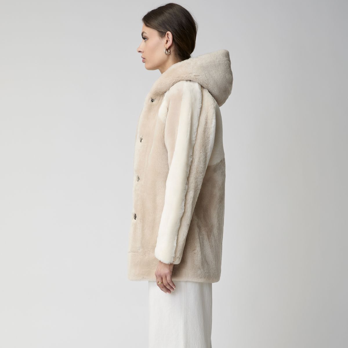 Veste Leah Beige/Marron