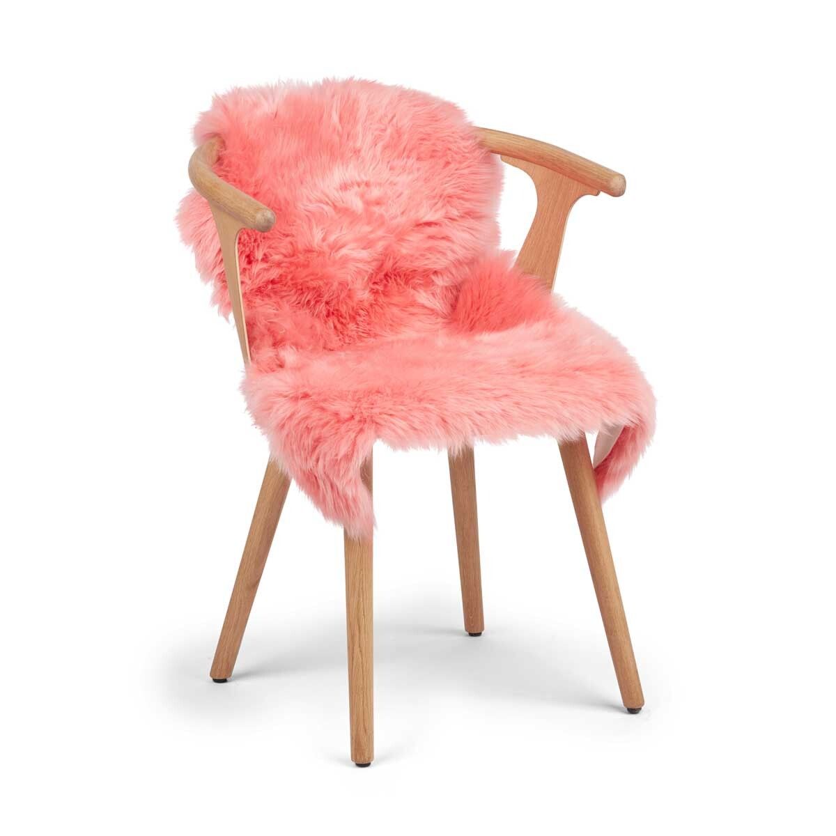 Peau de mouton de Nouvelle-Zélande à laine longue 90 cm