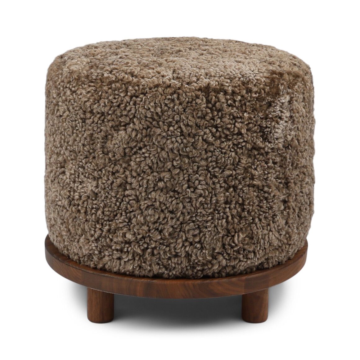 Simon Tabouret  | D46xH42 cm Taupe