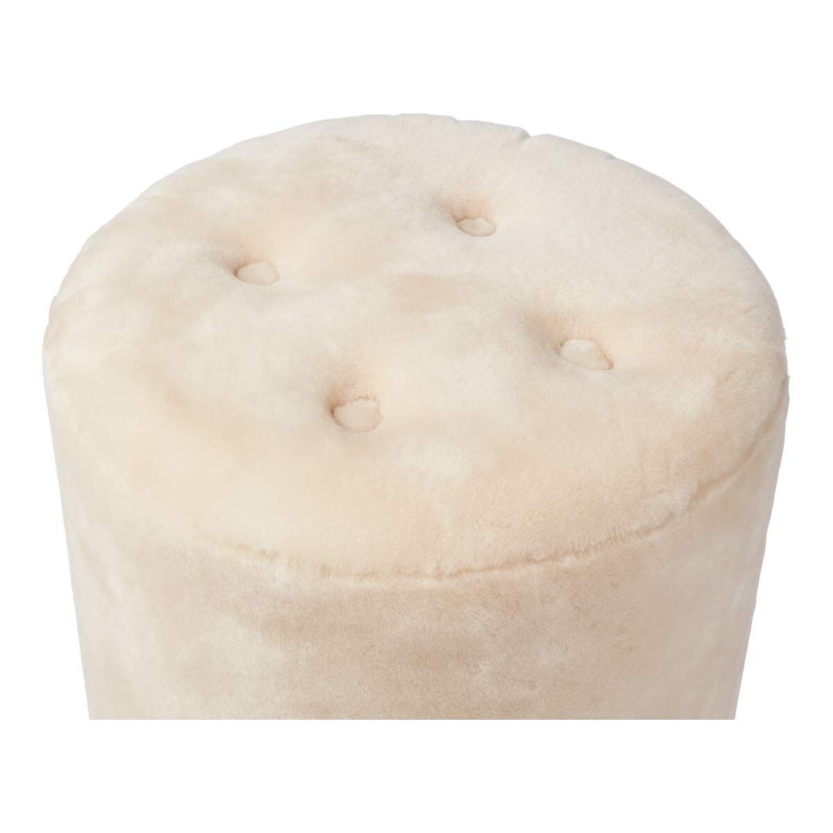 Tabouret Simon en Moccasin Châtaigne