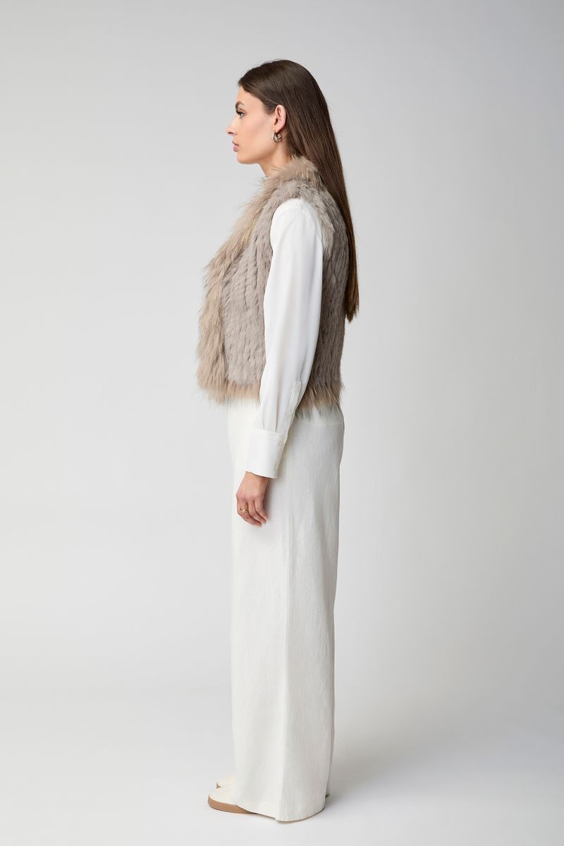 Gilet Anna Vert Antique