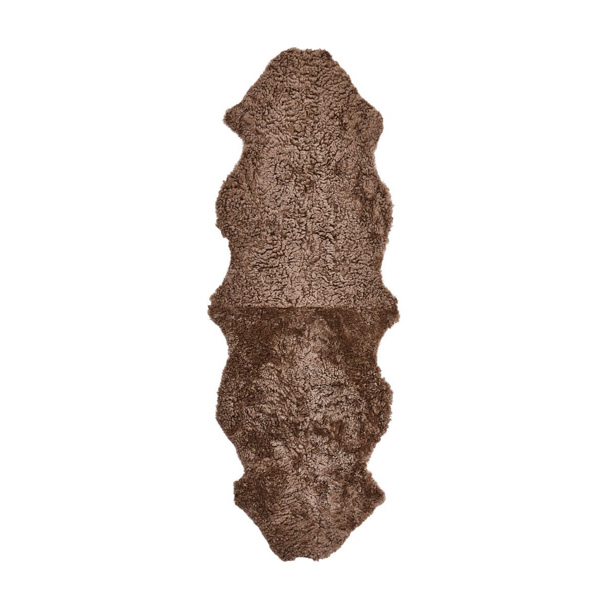 Peau de mouton de Nouvelle-Zélande à laine courte bouclée 180 cm