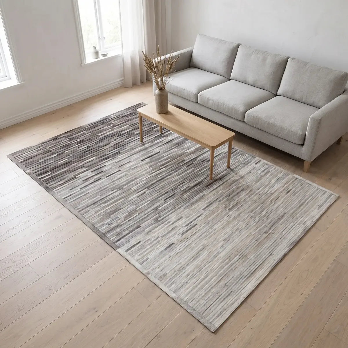 Tapis Design en Peau de Vache | Brésil | 200x300 cm | 170x240 cm