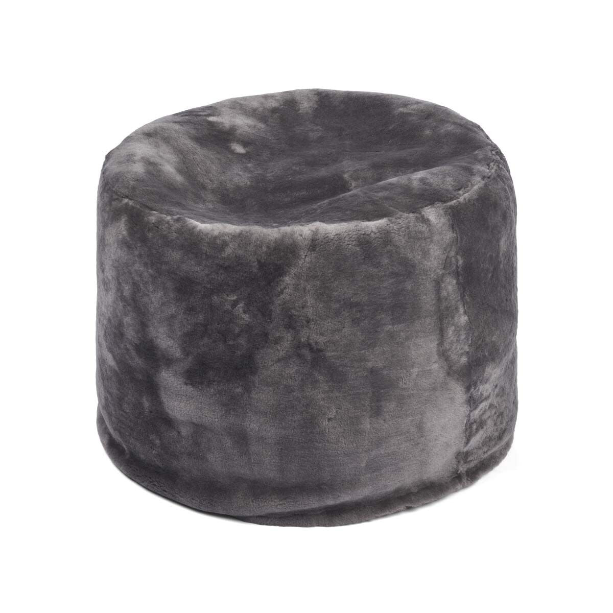 Pouf rond en mocassin
