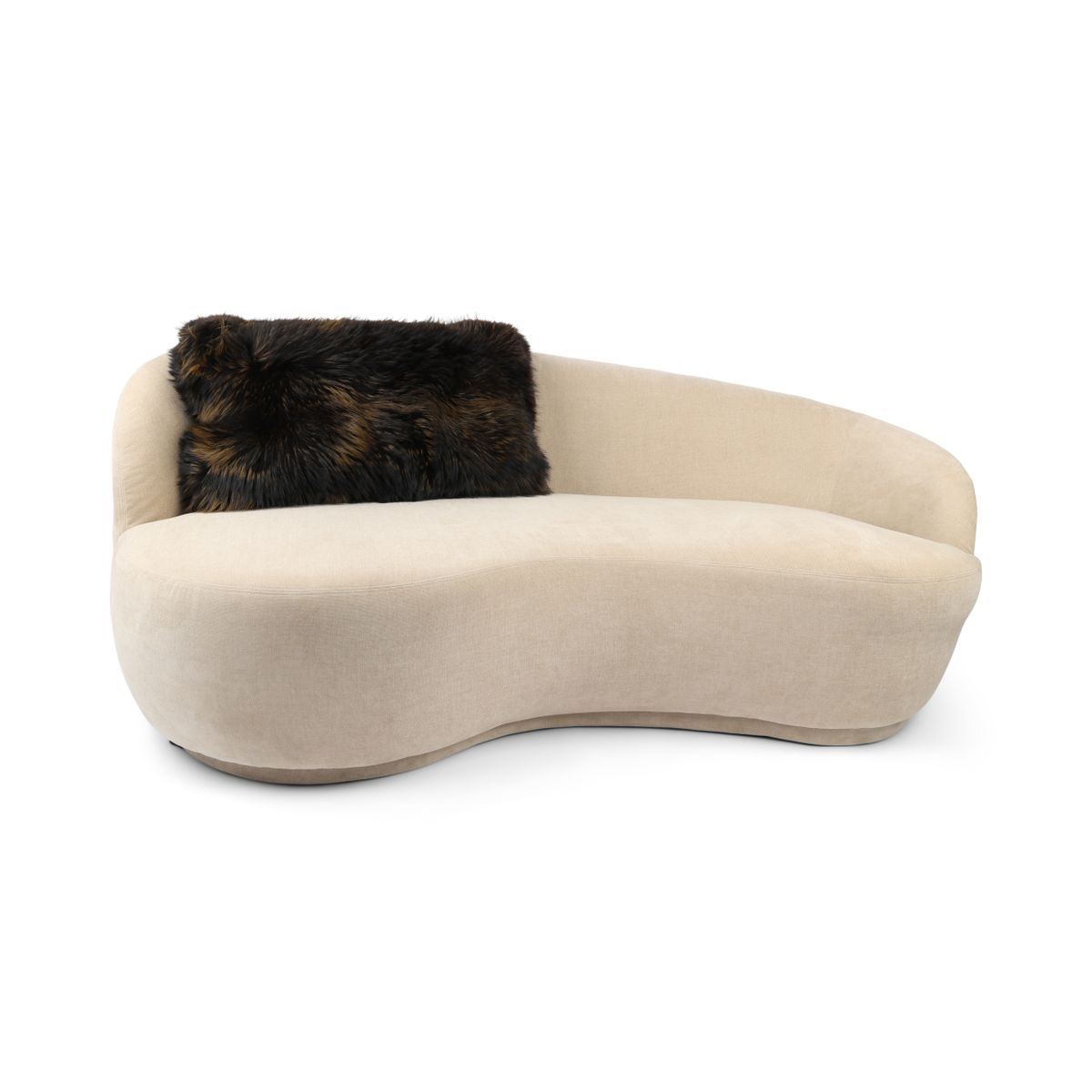 Coussin premium en renard | Double Face | Norvège | Moutarde Foncé | 75x50 cm