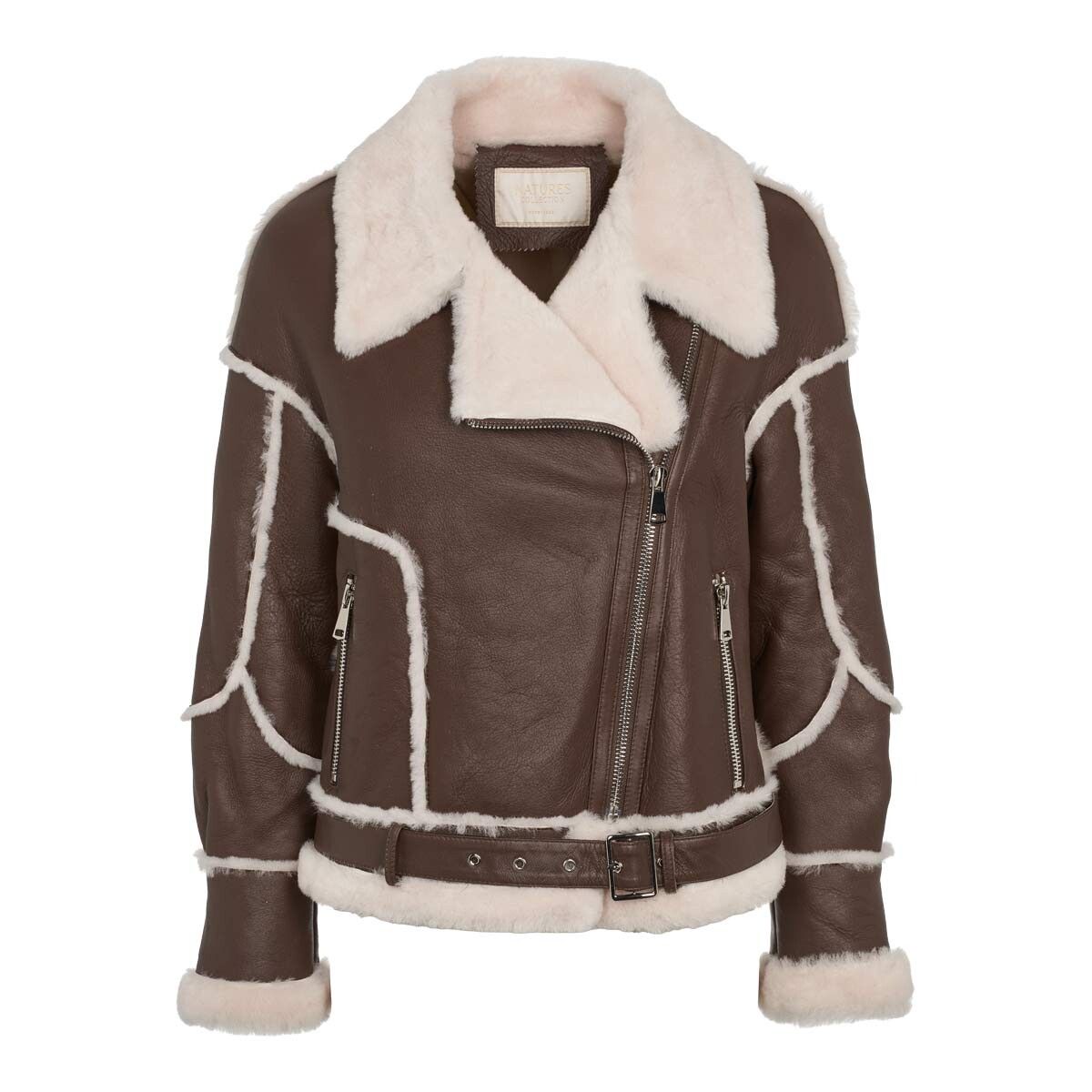 Veste Nicole Choco/Beige