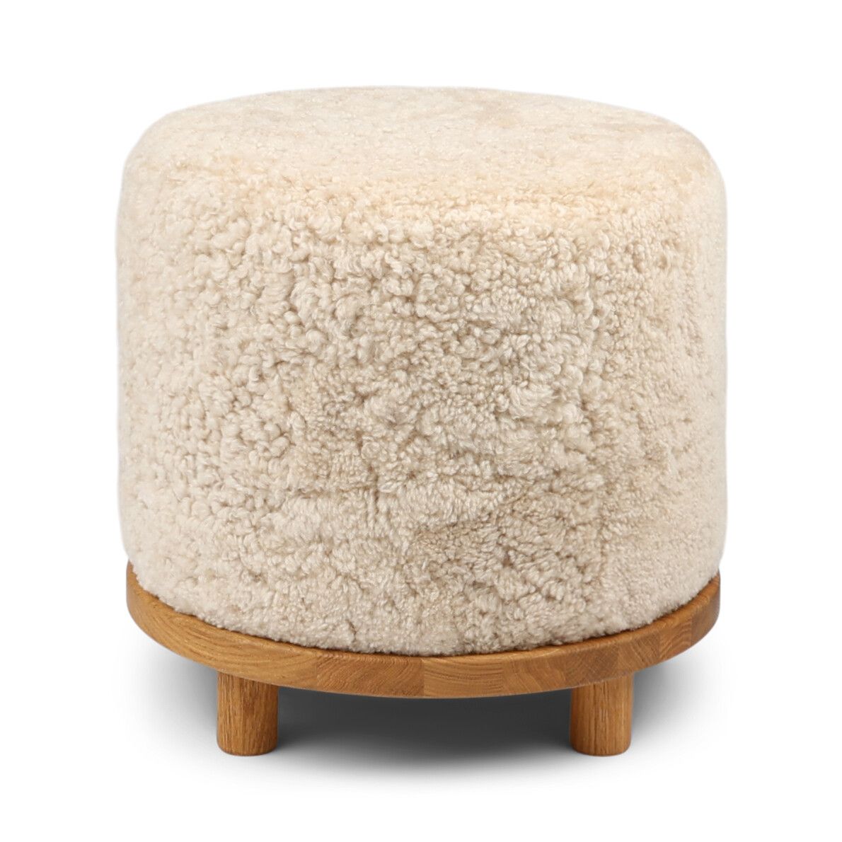 Simon Tabouret  | D46xH42 cm Perle