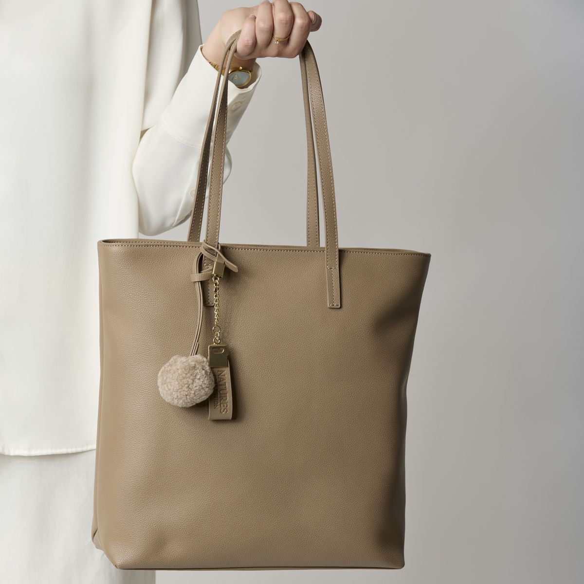 Audrey Shopper Beige