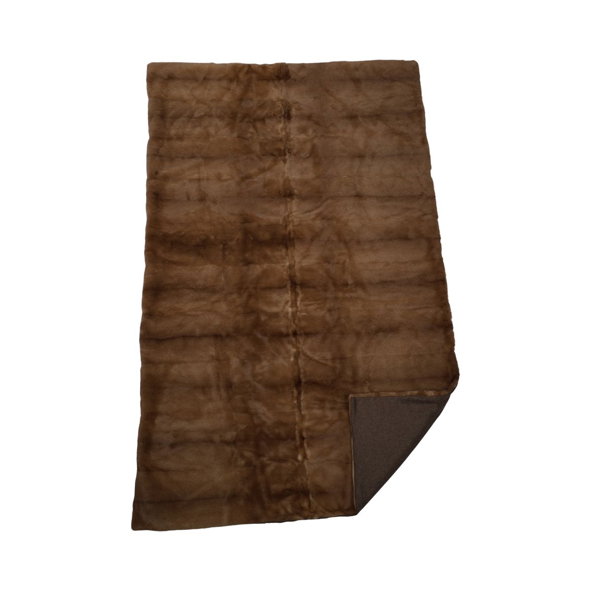 Plaid en Vison | Doublure Cachemire | Redglow | 195x125 cm
