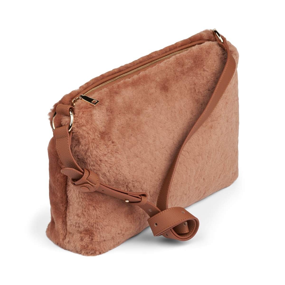 Sac Olivia Maxi Cuir brun