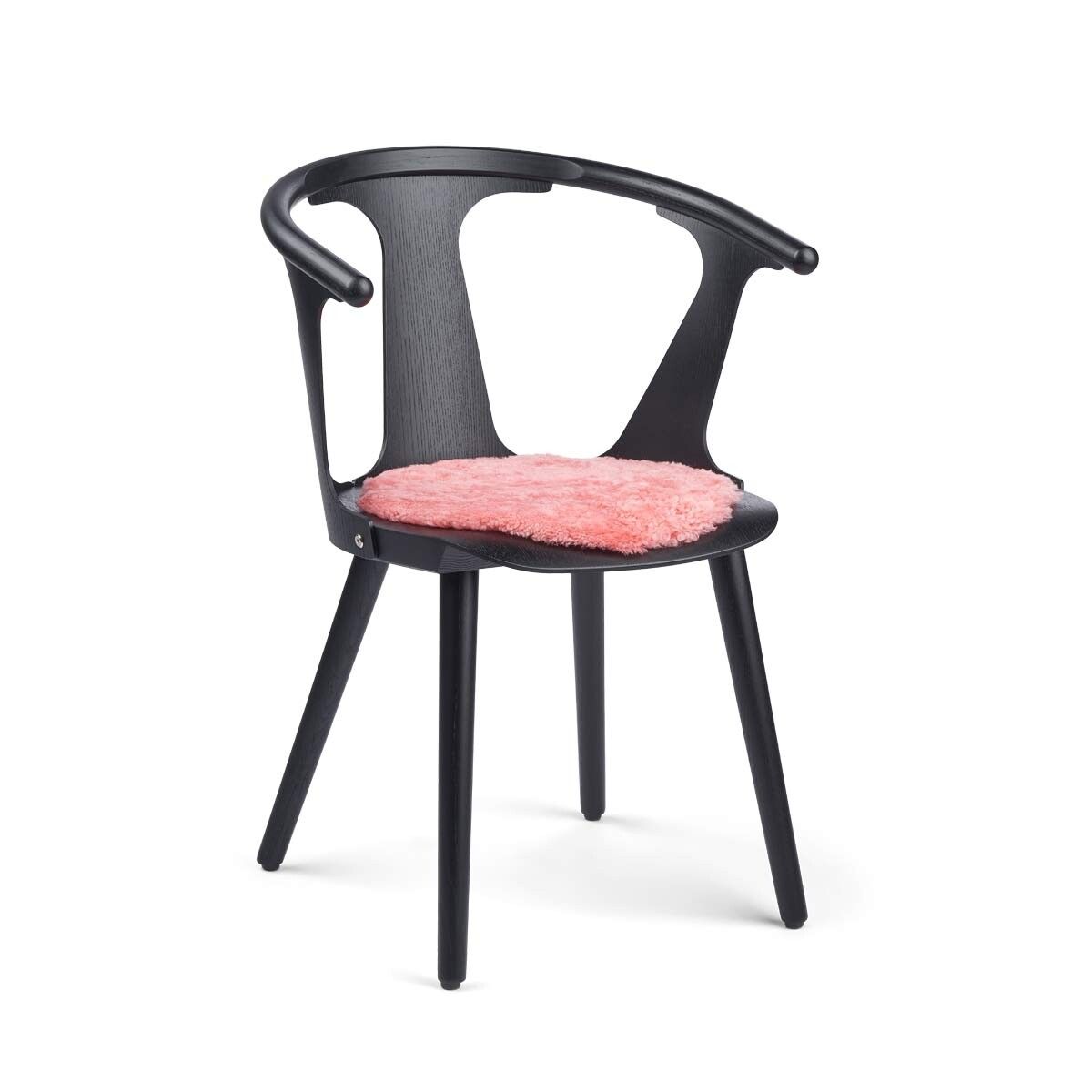 Dessus de siège en peau de mouton à laine courte | Ø38 cm