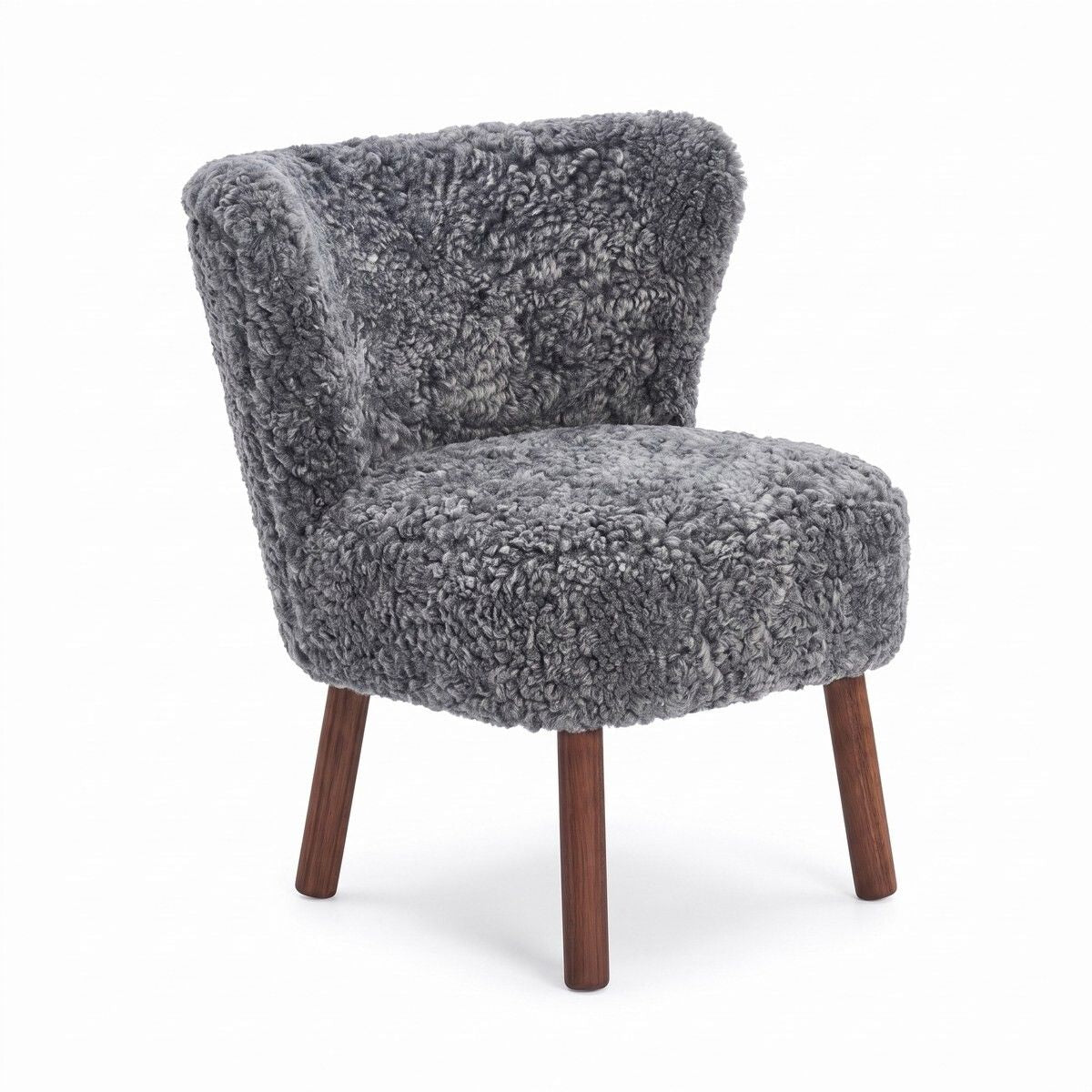 Chaise de salle à manger Emily Gris Léger