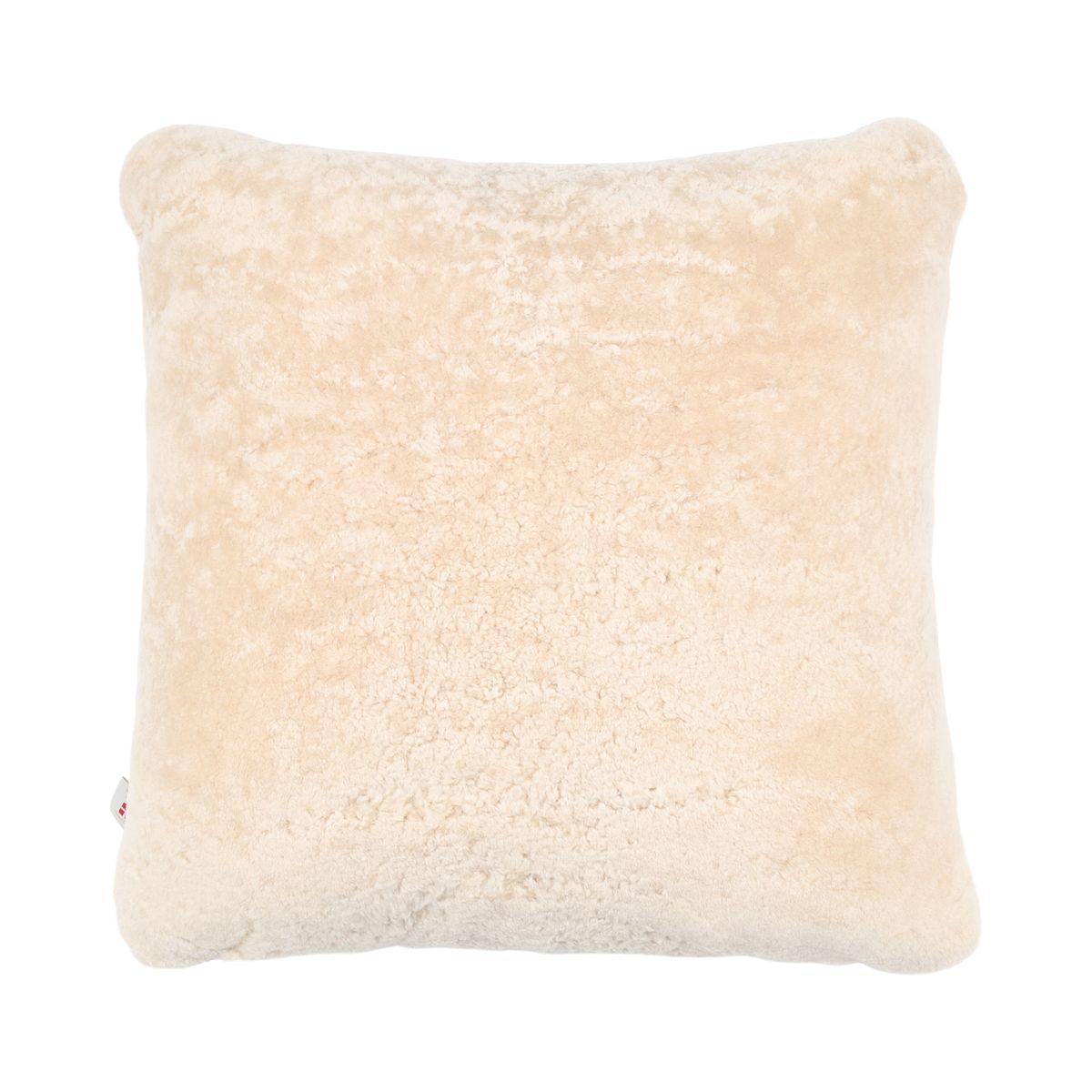 Coussin premium en peau de mouton | Poils longs | Nouvelle-Zélande | Double face Beige