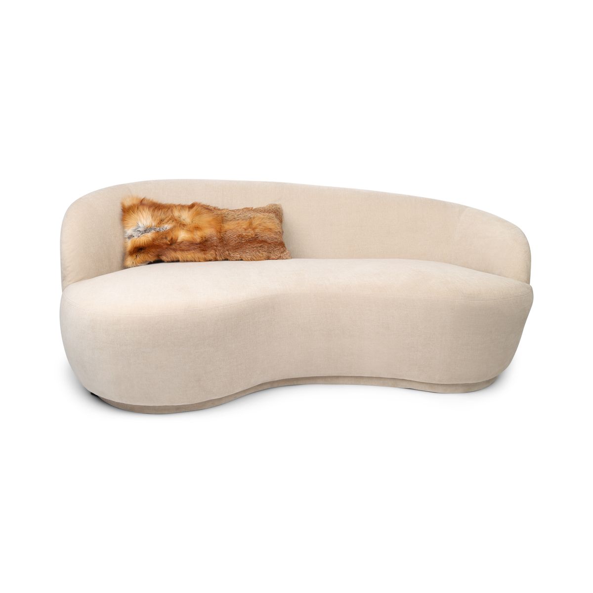 Coussin Premium en Renard | Dos en Cachemire | Norvège | Renard Roux Allemand | 30x65 cm