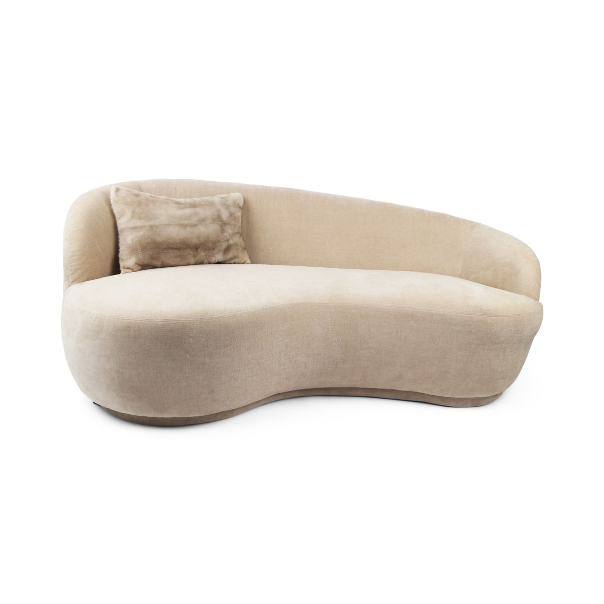 Coussin en Vison Premium | Danemark | Pearl Cross | 34x54 cm