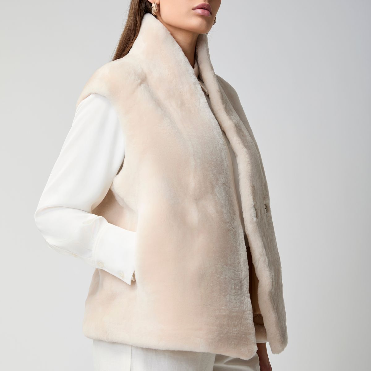 Gilet Lorena Beige