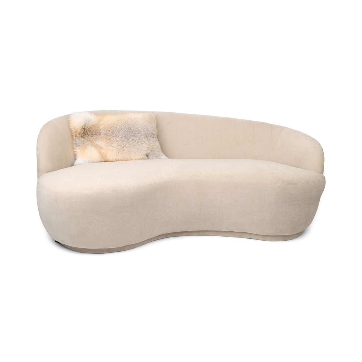 Coussin Premium en Renard | Doublure en Cachemire | Norvège | Renard Doré des Îles | 35x56 cm