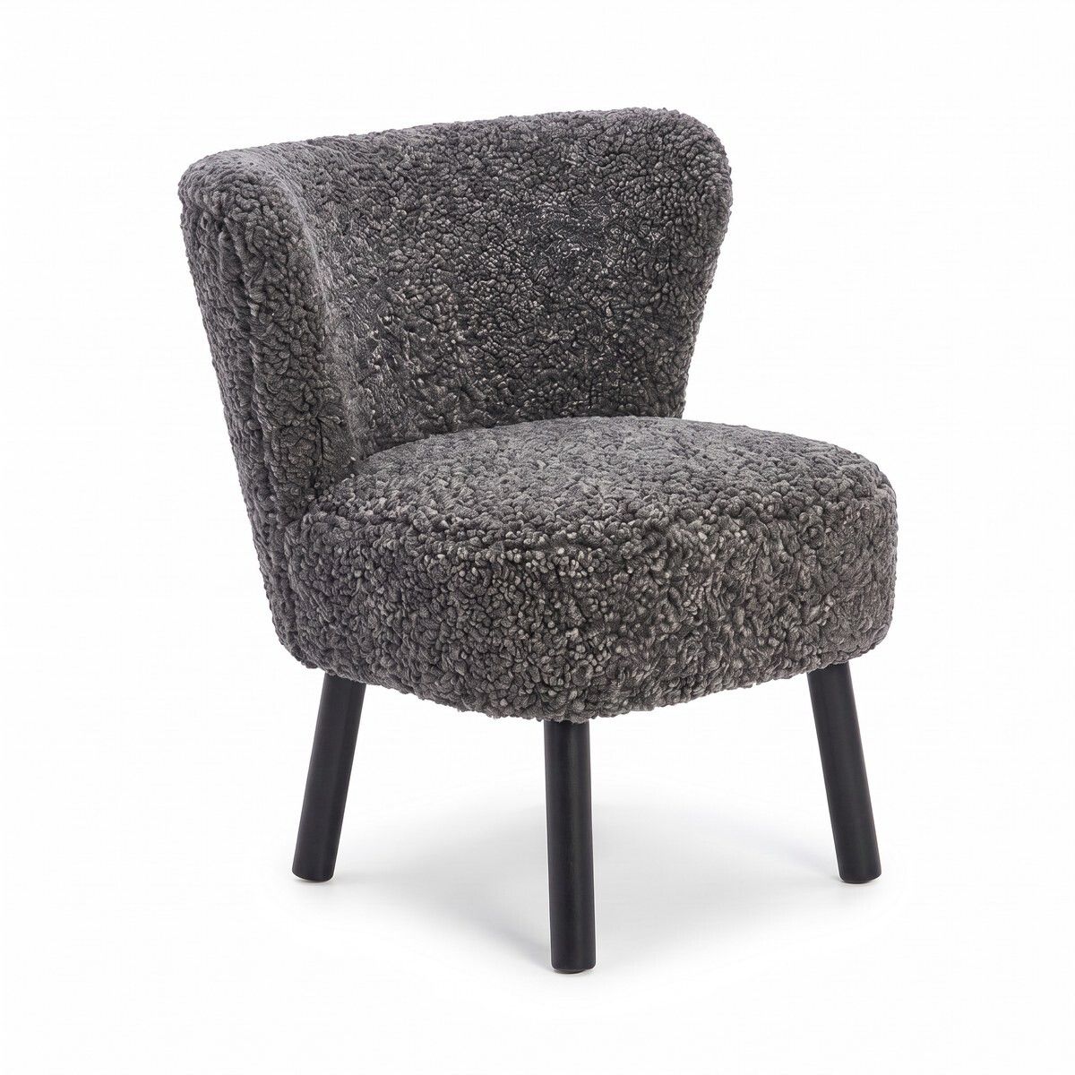 Chaise de salle à manger Emily Graphite