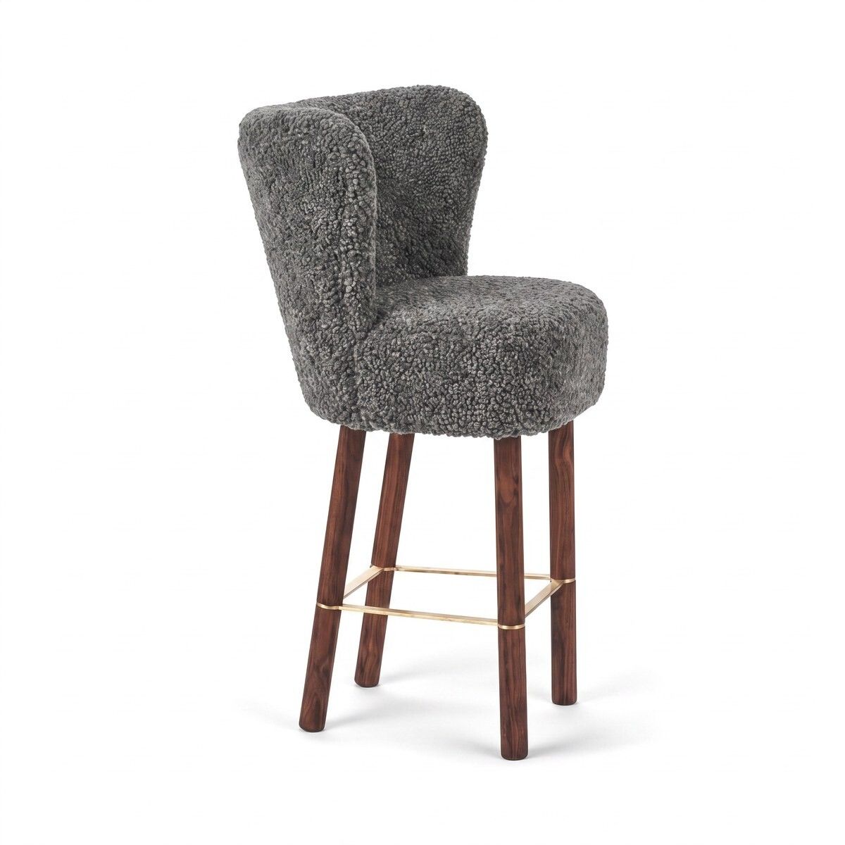 Tabouret de bar Emilia Graphite
