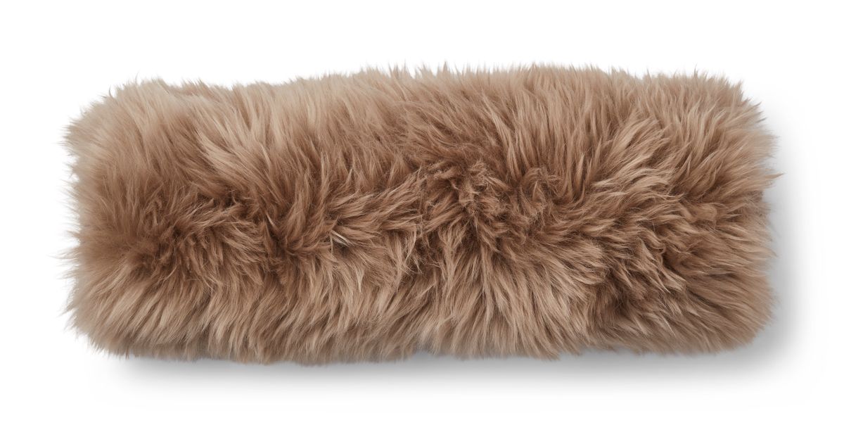 Coussin Traversin Taupe/Taupe