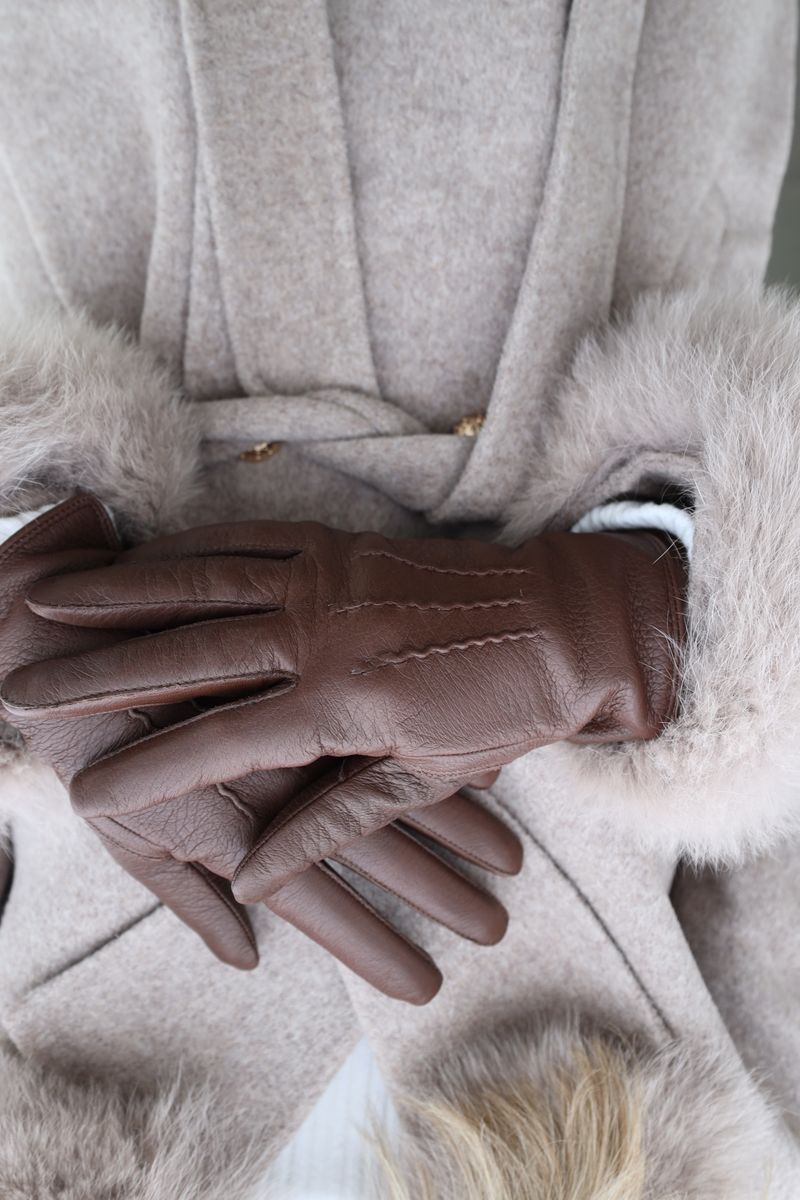 Gants Kate Cognac