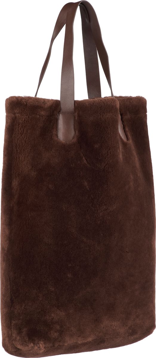 Leonora Shopper Marron Teddy