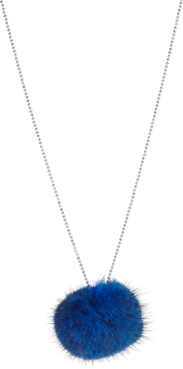 Collier Vison Nicki Bleu Minuit