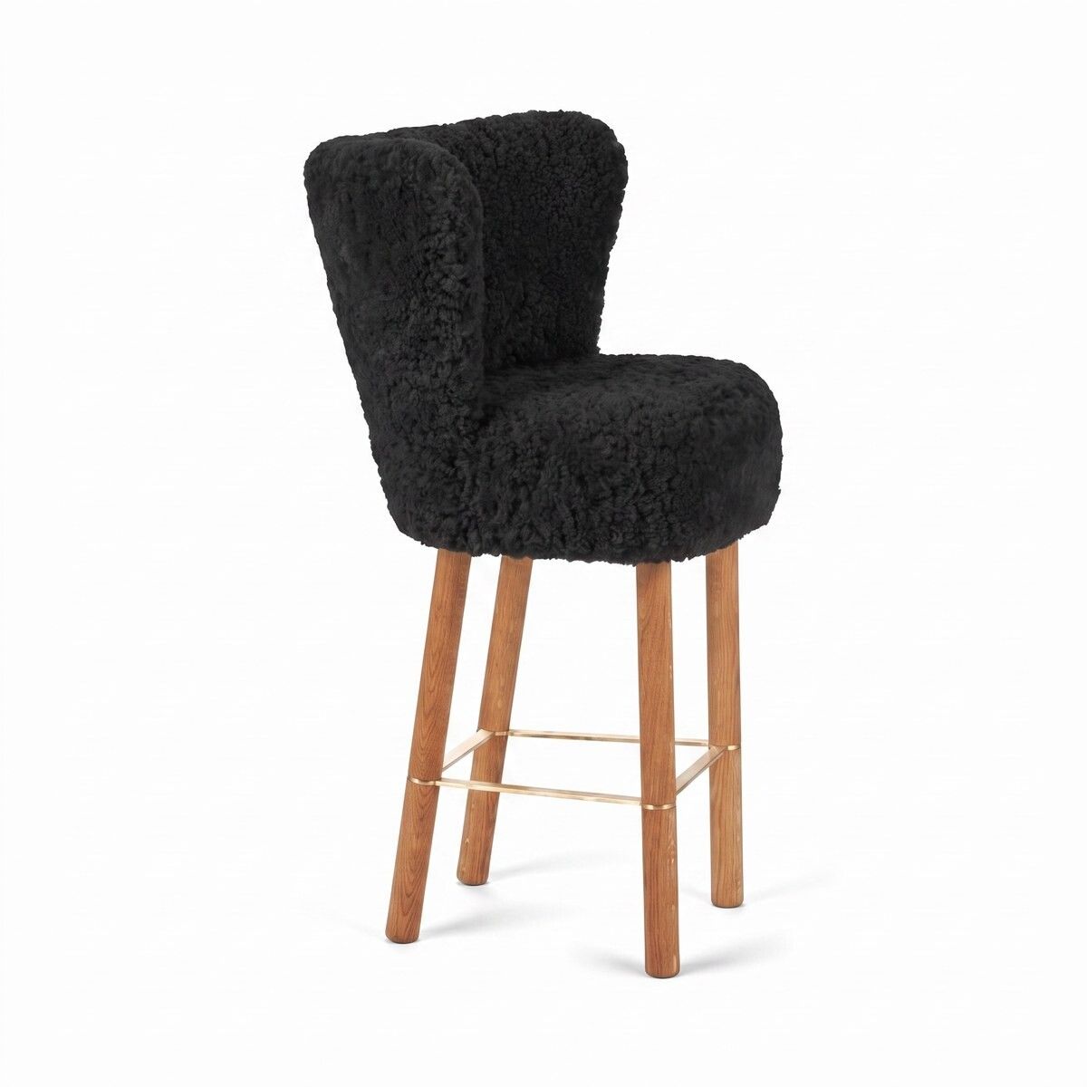 Tabouret de bar Emilia Noir