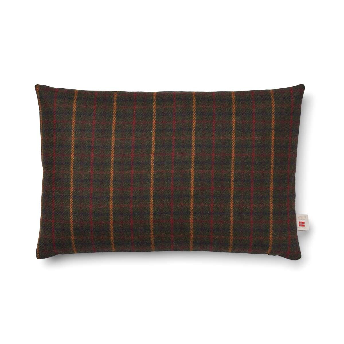 Coussin double face Sapin Kilberry-Vert foncé