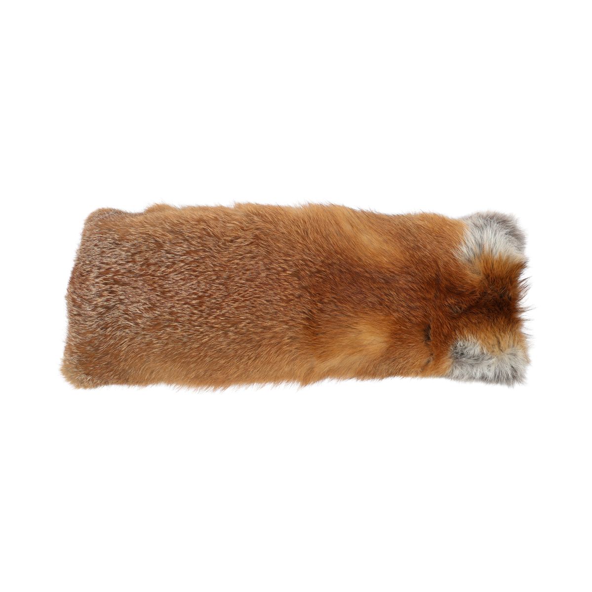 Coussin Premium en Renard | Dos en Cachemire | Norvège | Renard Roux Allemand | 25x55 cm Renard roux