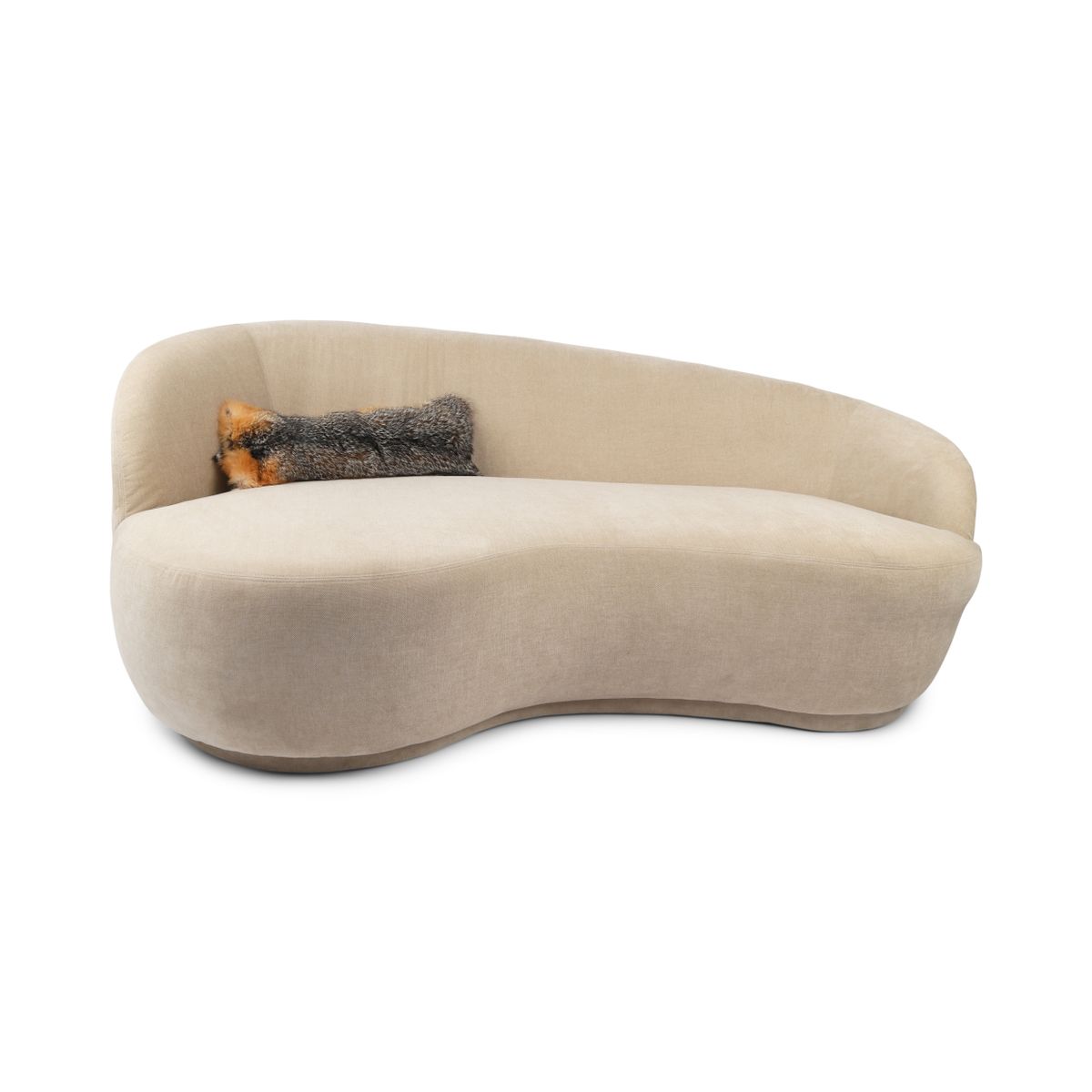 Coussin Premium en Renard | Dos en Cachemire | Norvège | Renard Roux Allemand | 25x55 cm Renard roux