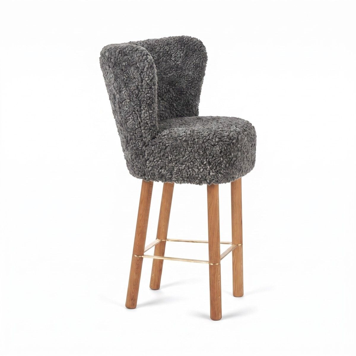 Tabouret de bar Emilia Graphite