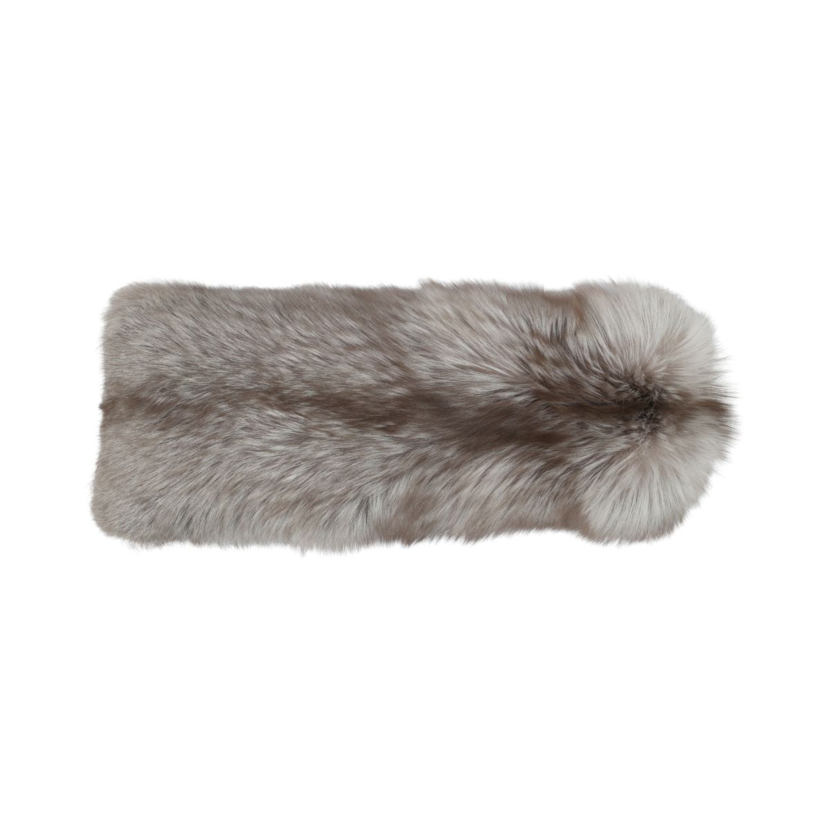 Coussin Premium en Renard | Dos en Cachemire | Norvège | Renard Bleu Nacré | 30x80 cm