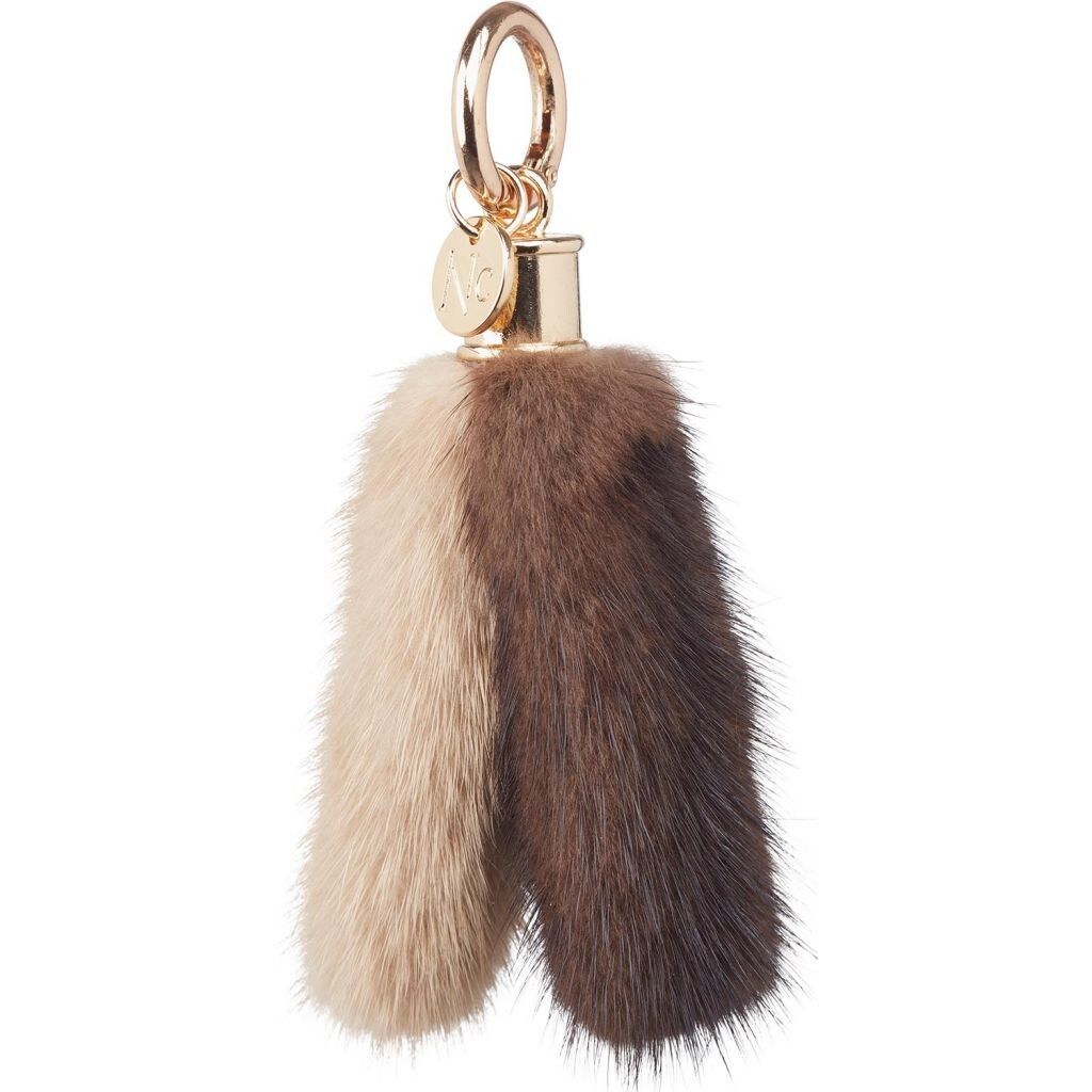 Porte-clés Isabella Deux Beige/Marron