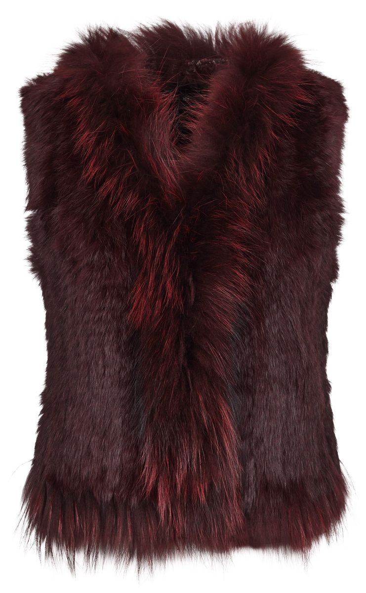 Gilet Anna Bordeaux