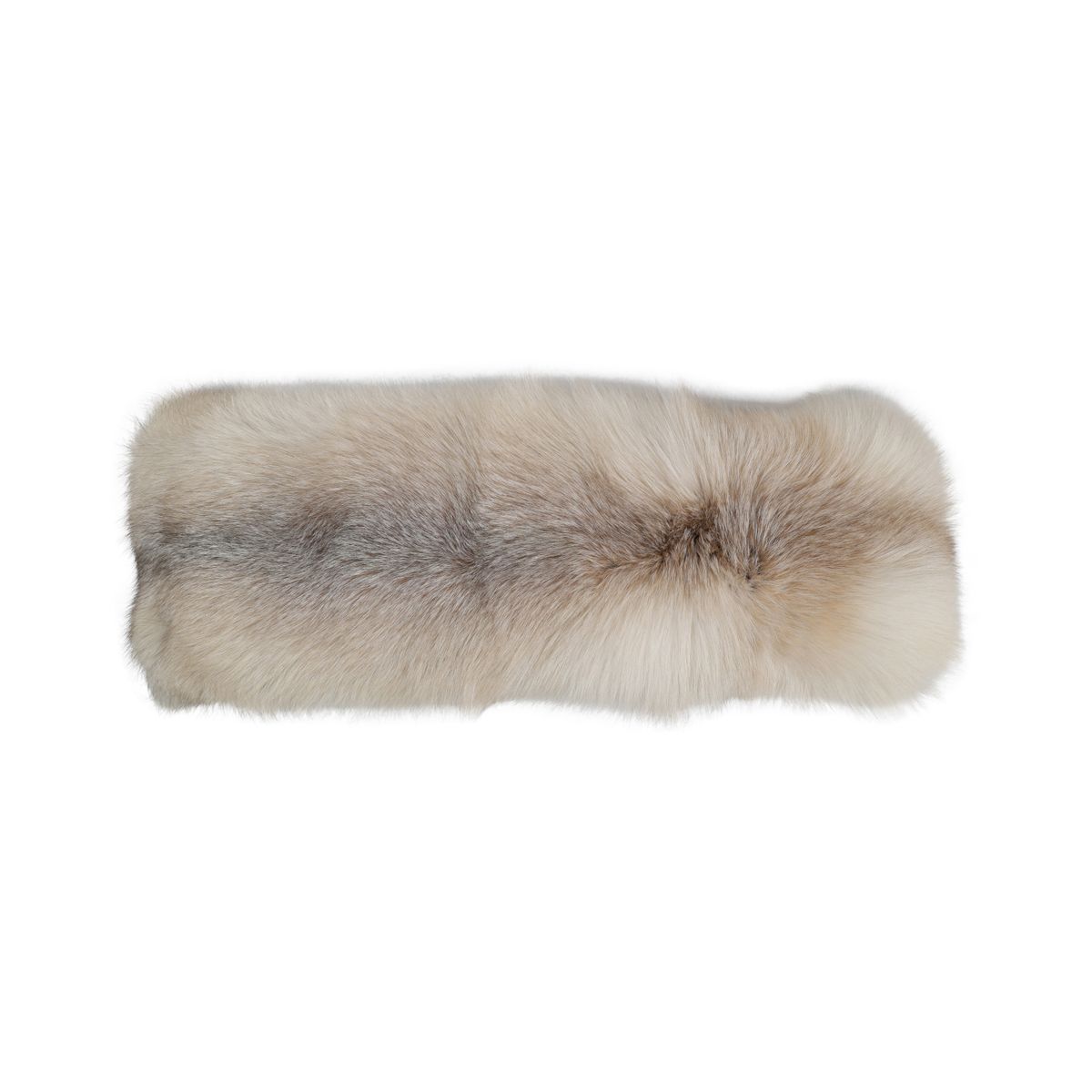 Coussin premium en renard | Dos en cachemire | Norvège | Smokey Fox | 30x80 cm