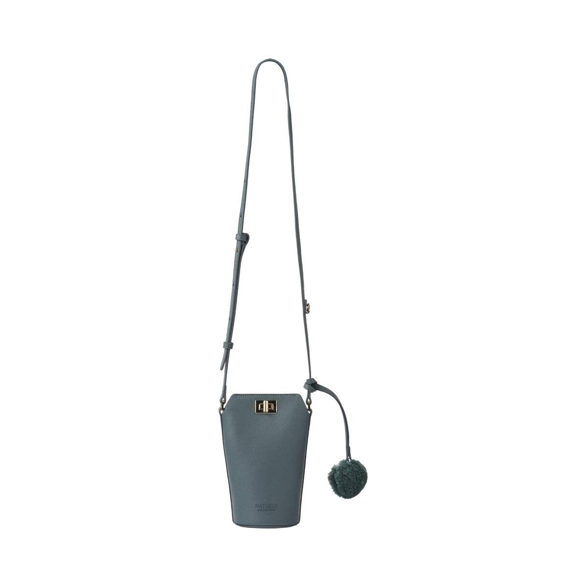 Pochette téléphone Adina Bleu/Gris