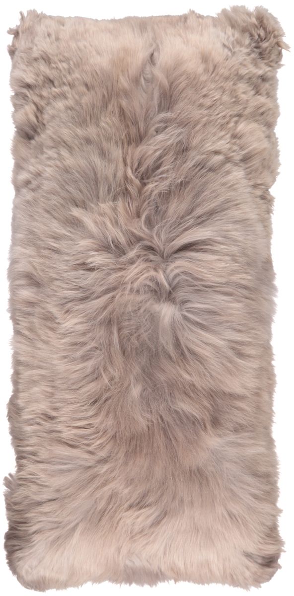 Coussin en alpaga Taupe
