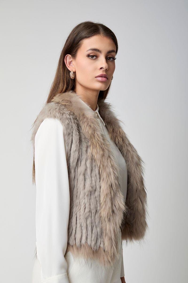 Gilet Anna Vert Antique