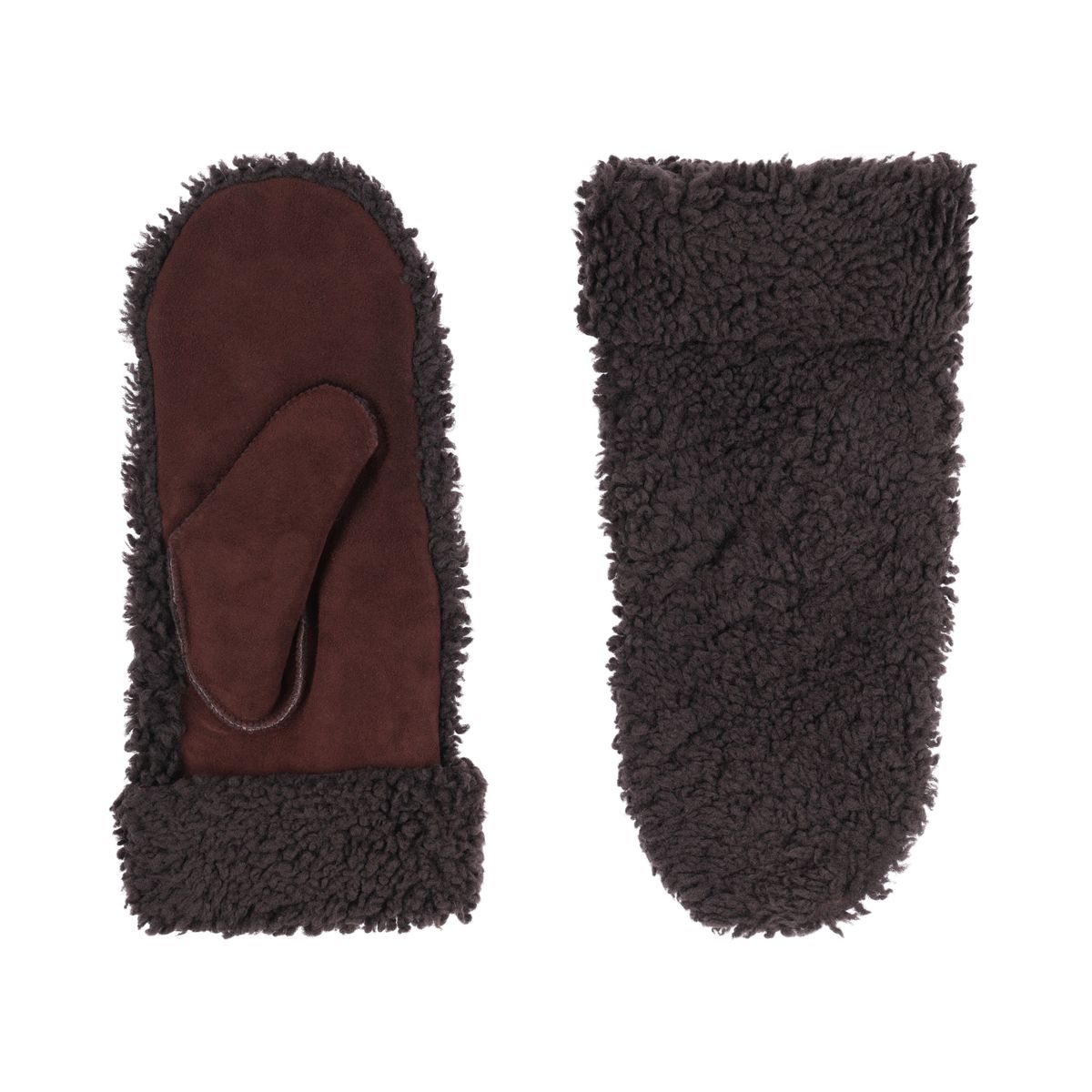  Moufles Iris Marron Foncé