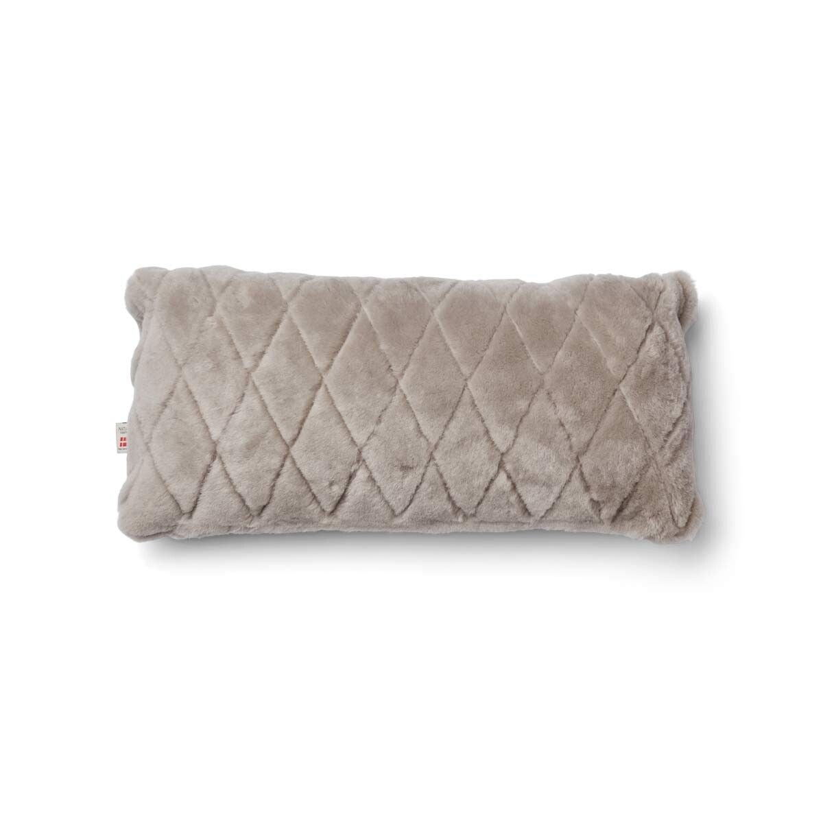 Coussin mocassin Gris Argenté