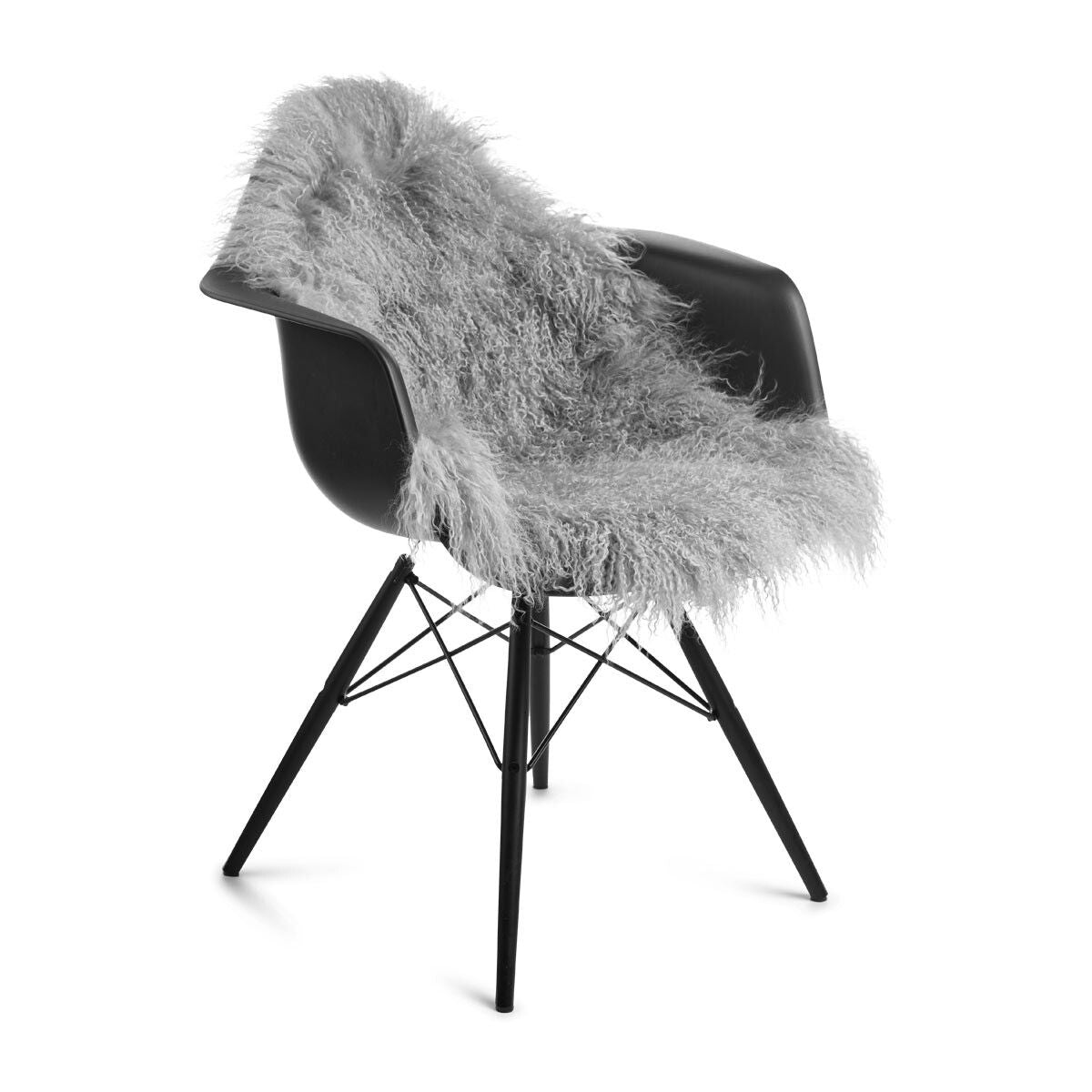Peau de mouton bouclée 85x50 cm