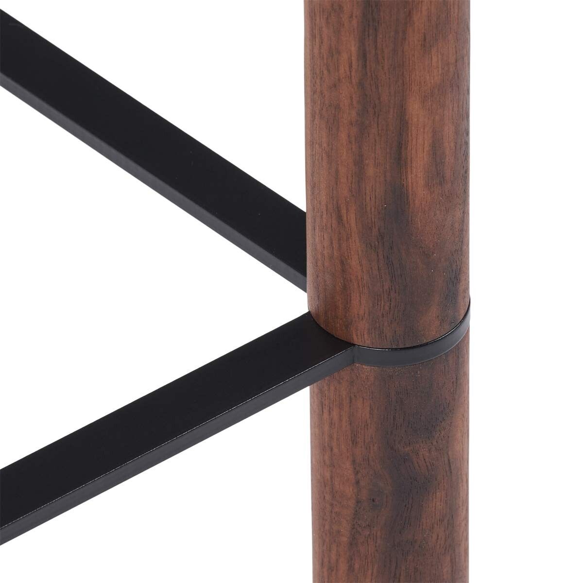 Tabouret de bar Emilia Anthracite